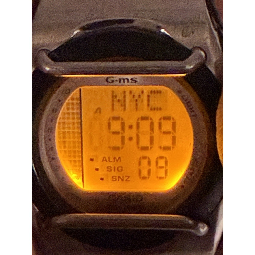 Casio Baby-G GMS MSG-161C New Battery Ladies Watch 36MM 6" Mod 3005 - Picture 2 of 10